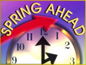 Daylight Saving Time begins on March 13, 2022. Don't forget to spring forward one hour. 