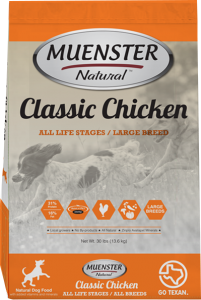 muenster natural dog food