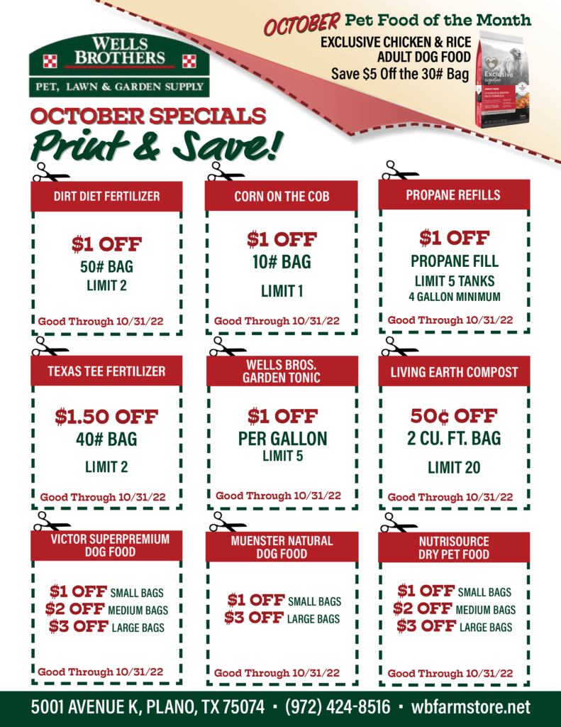 Wells Brothers October 2022 Coupons